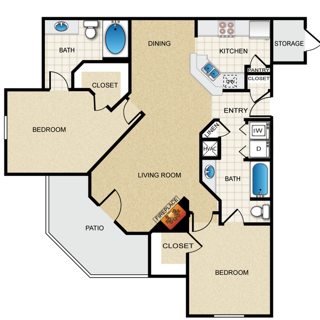 B3 | Firefly 03306 floor plan
